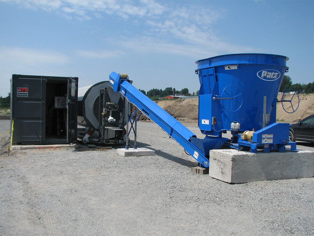 Conveyor for Industrial Composting System