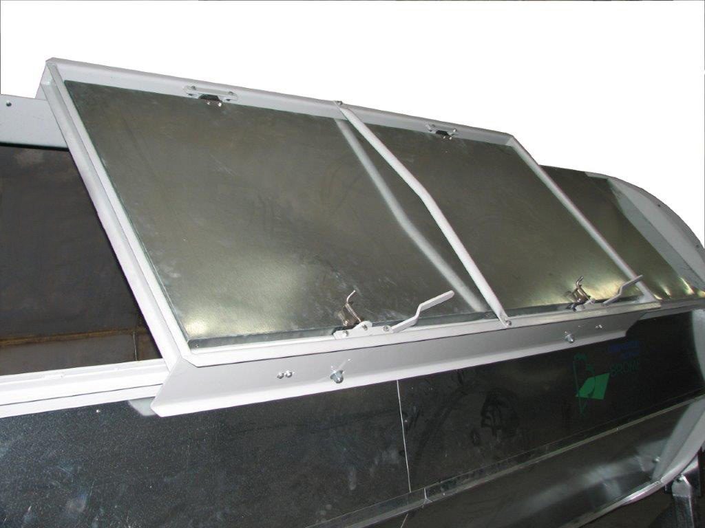 Porte coulissante pour composteur BROME. Sliding door for BROME composter