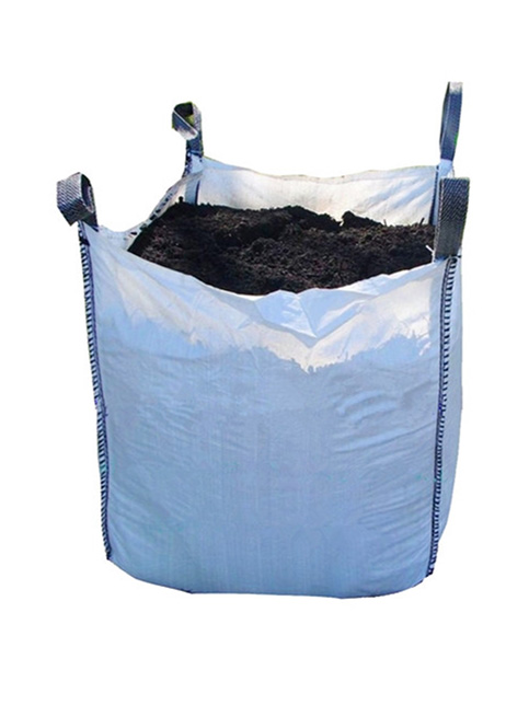 Bulk storage bags for finished compost