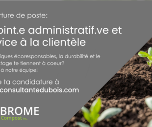 Ouverture de poste : adjoint.e administratif.ve et service à la clientèle